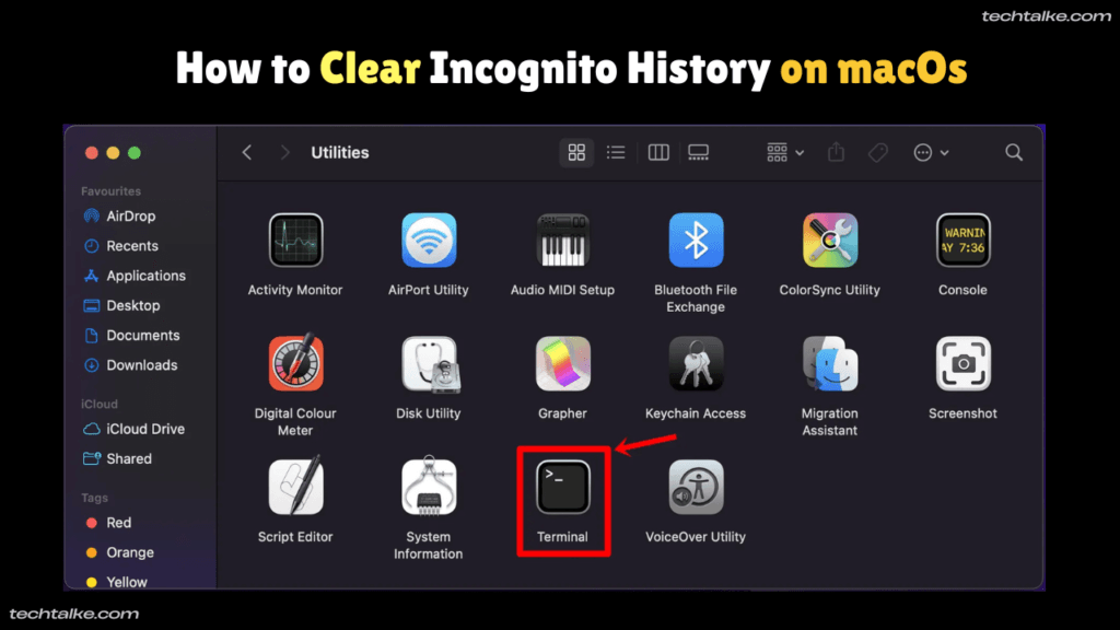 How to Clear Incognito History on macOS